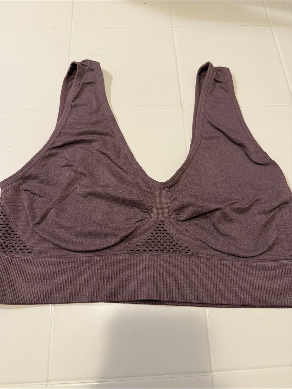 Seamless Wireless Bralette - Mauve